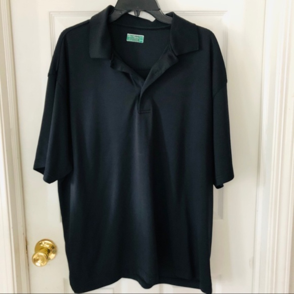 BEN HOGAN golf performance men’s black shirt sleeve collar shirt size 2XL